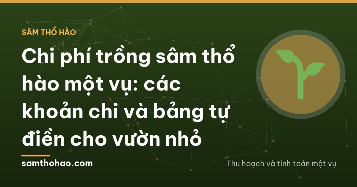 Over-the-shoulder view of a farmer at a wooden porch table with a blank notebook, a pencil and a small sack of compost, light rain falling on a garden in Thanh Hoa